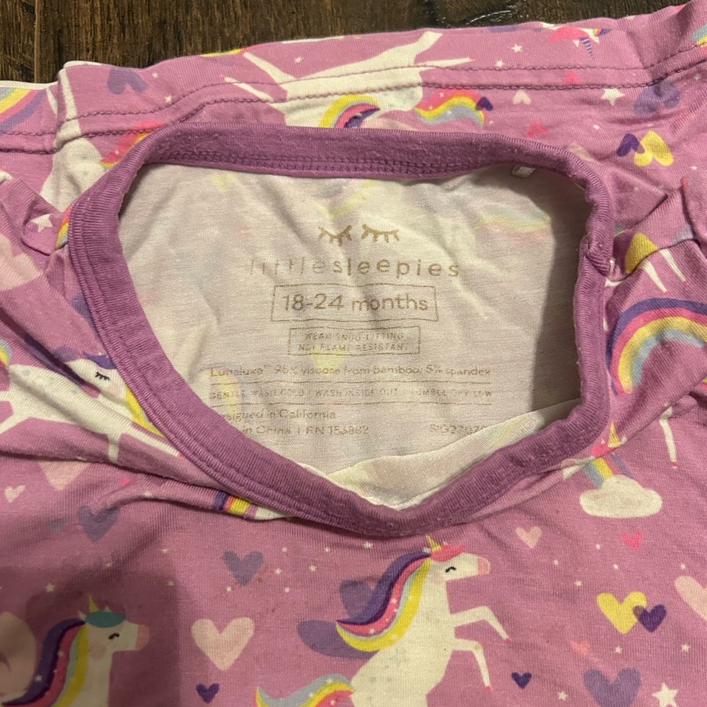 Little Sleepies Unicorn - Picture 3 of 3